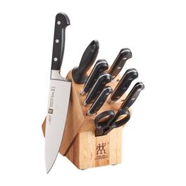ZWILLING - Professional "S" 10-pc Knife Block Set - Black