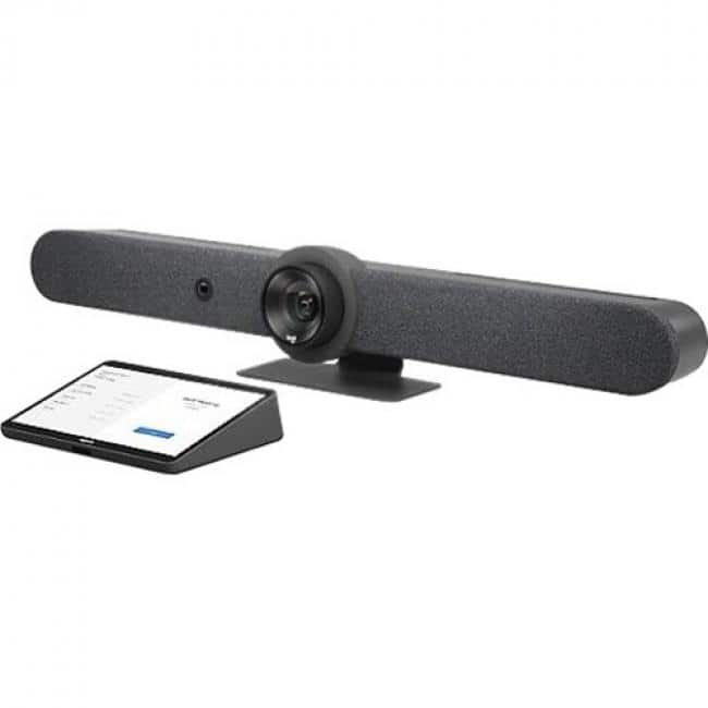Logitech - Rally Bar (Graphite) & Tap - Video Conferencing Kit - For Video Conferencing - 3840 x 2160 Video (Live) - 4K - Unknown