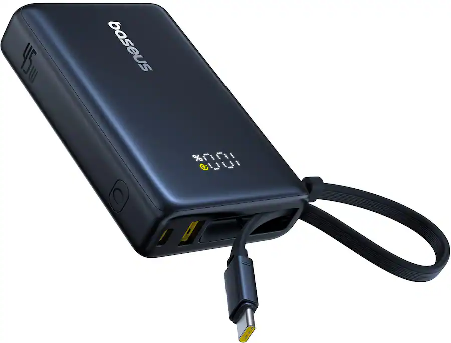 Baseus PicoGo Power Bank 10000mAh 45W Digital Display with USB C