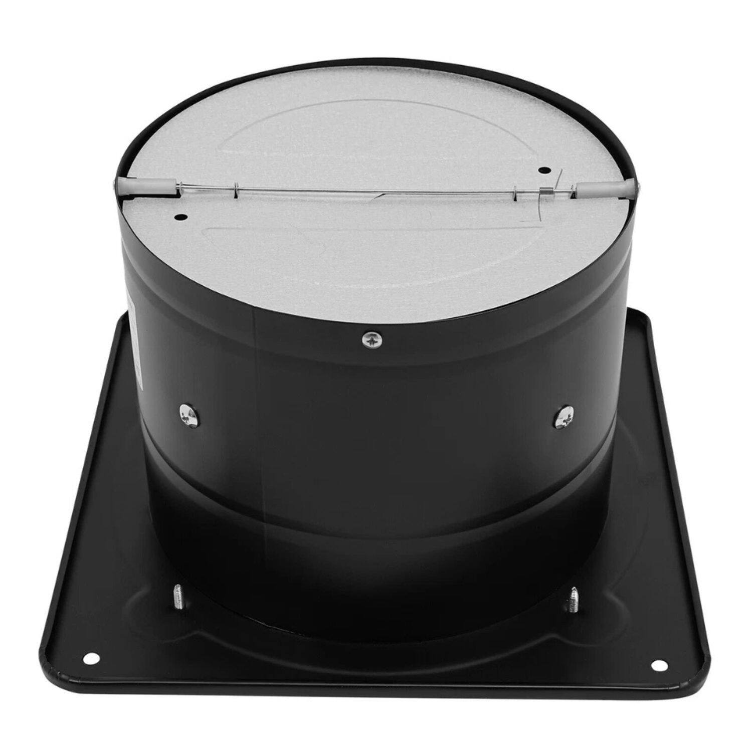 Alt View 2. Home Collection - 8" Portable Wall-Mount Kitchen Exhaust Ventilation Fan with Backdraft Damper.