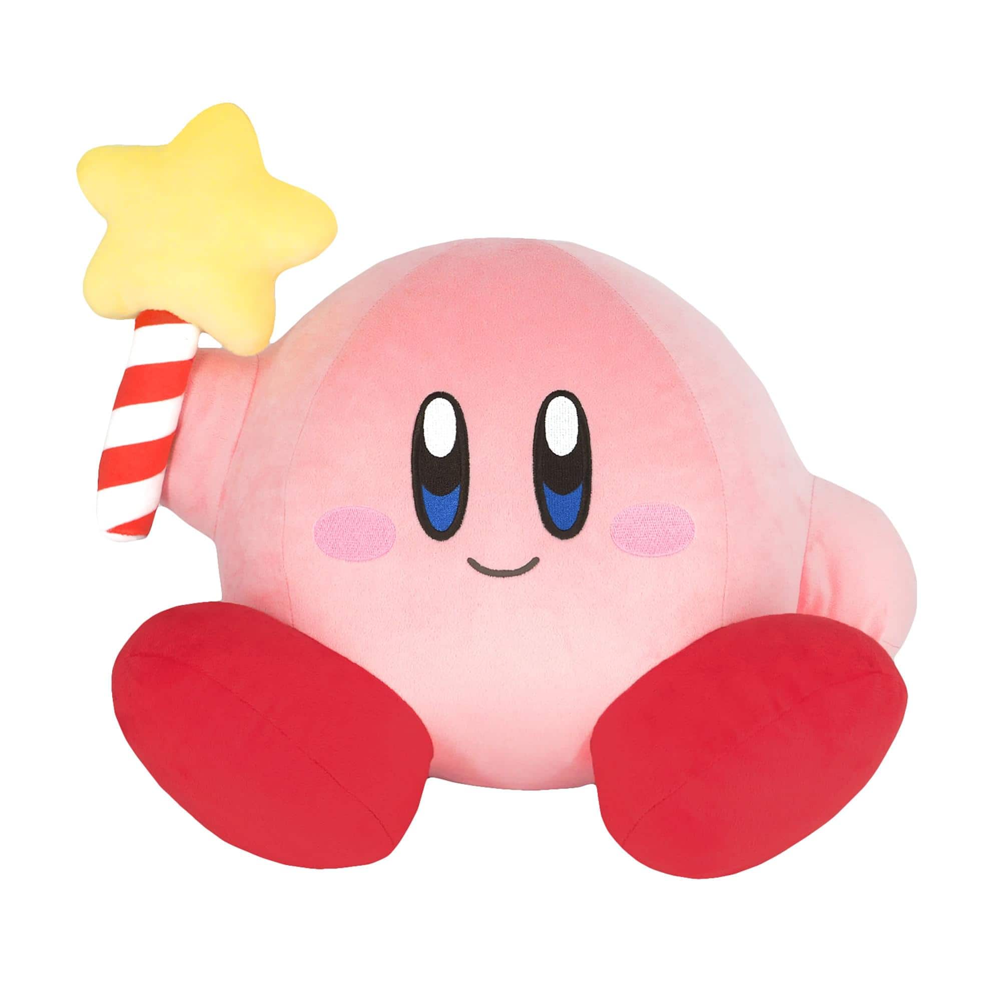 Little Buddy - Kirby Star Rod 12 Inch Collector Plush - Pink