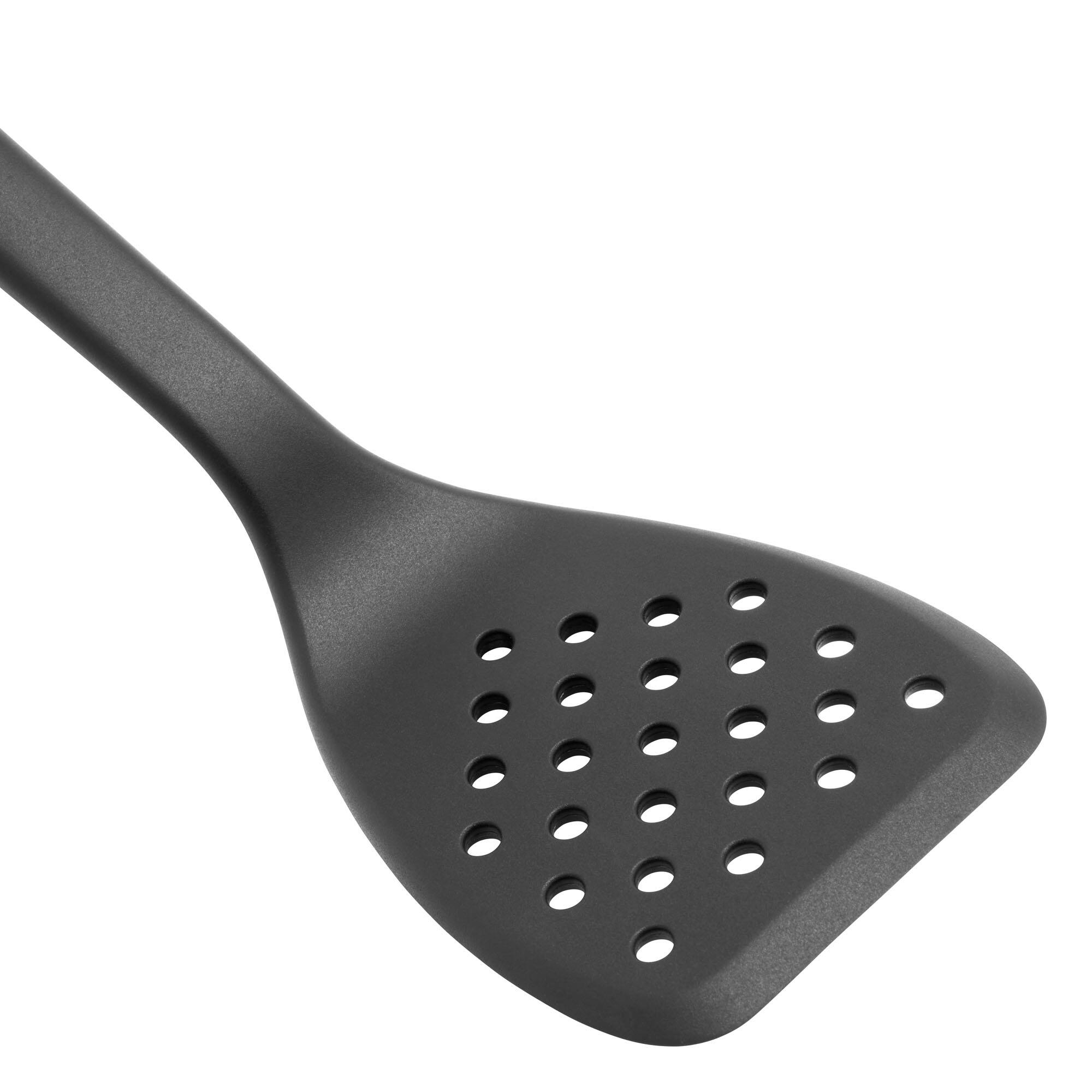 Alt View 2. Henckels - Henckels Silicone Onyx Cooking Utensil, Fry Pan Turner - Black.