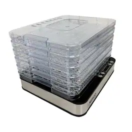 Nesco - Snackmaster Food Dehydrator 5 Trays - Clear