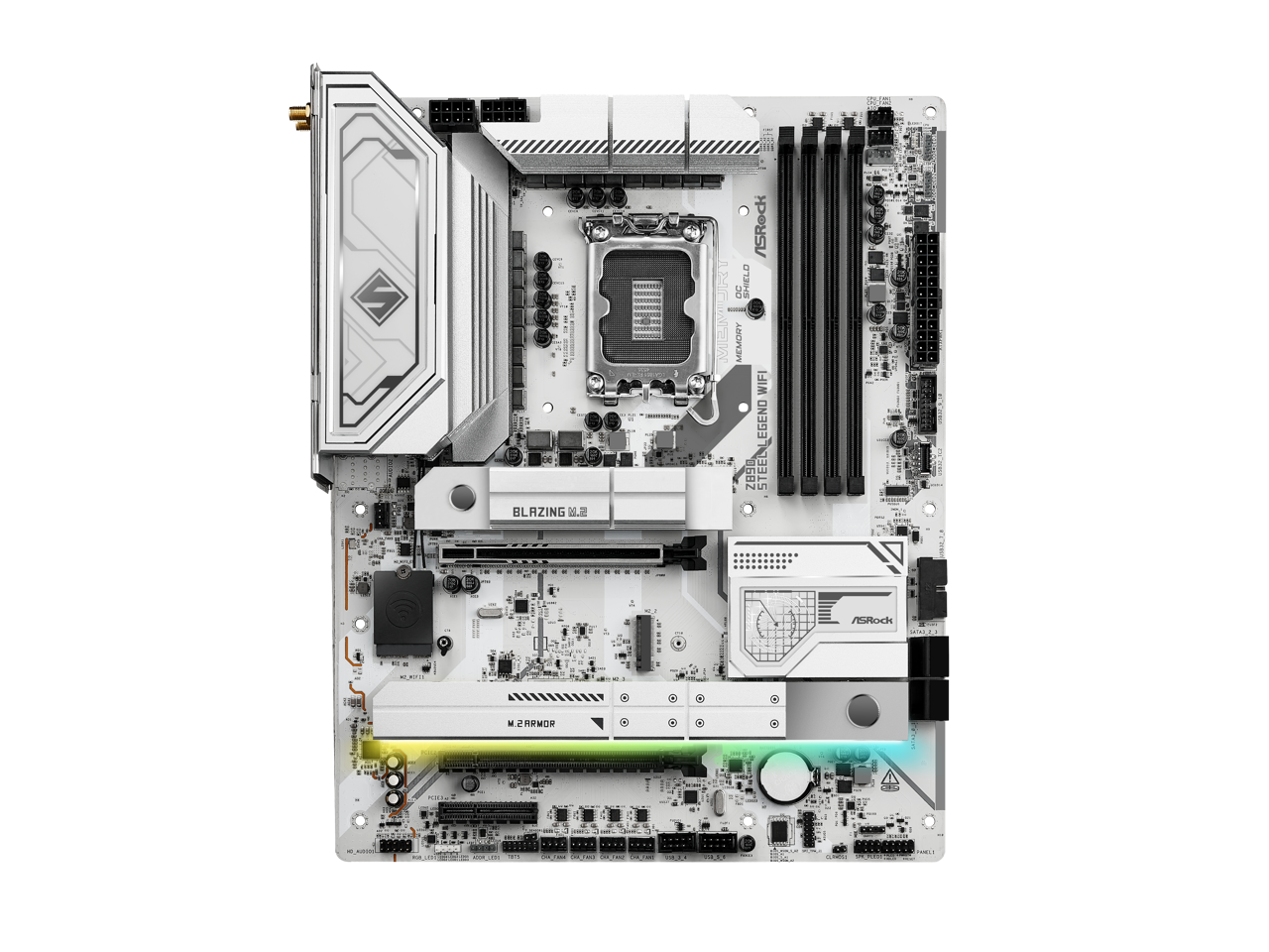 BLAZING M.2

ASROCK Mr DC SHIELD ESTAR NEW MEMORY WIFI LEGEND Z890 STEEL LEGEND

00.30.9.18

ASROCK

M.2 ARMOR