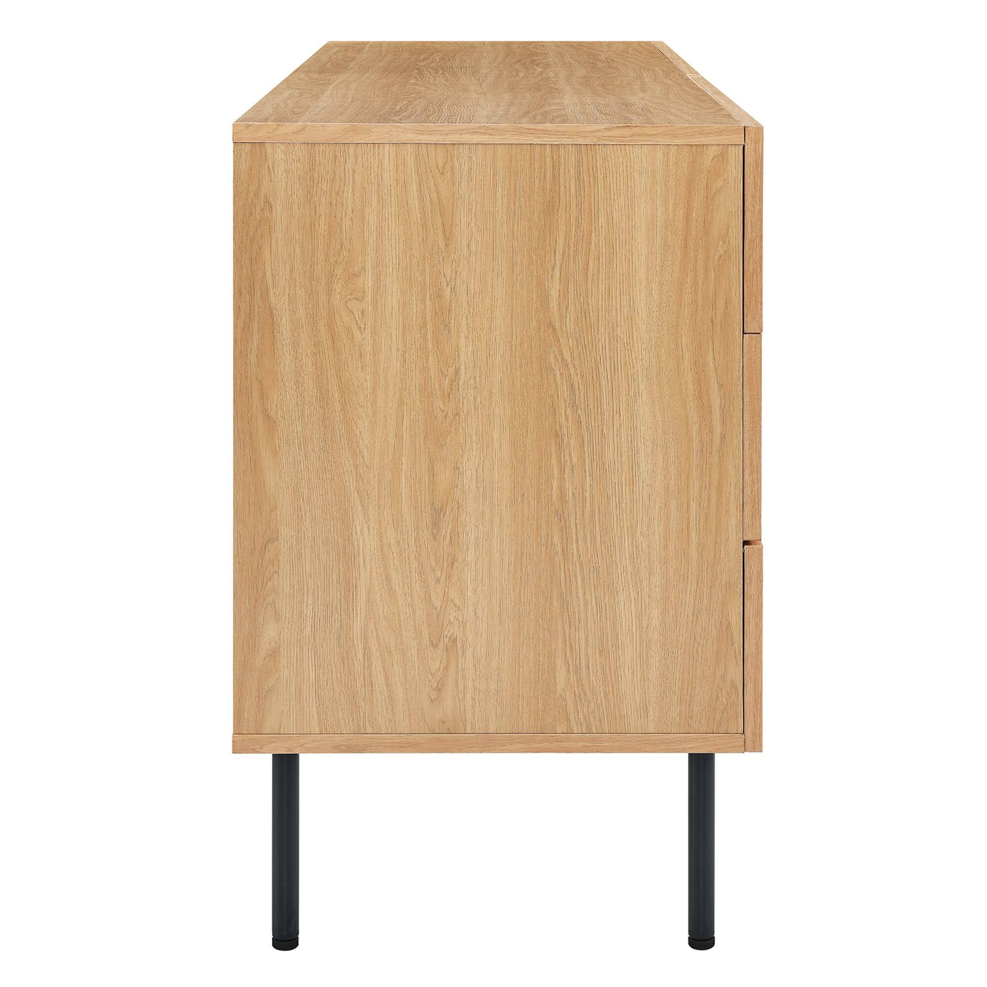 Alt View 1. Modway - Chaucer 6-Drawer Dresser by Modway - Oak.