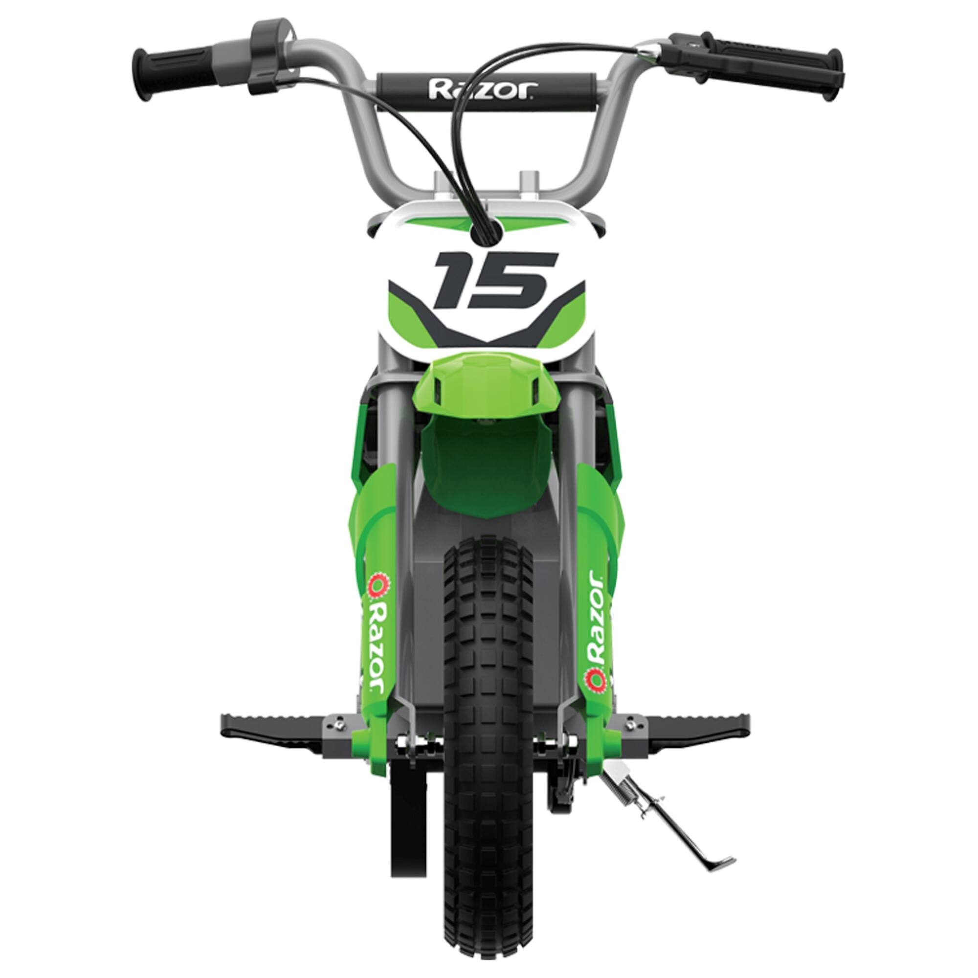 Alt View 16. Razor -  MX400 Dirt Rocket 24V Electric Toy Motocross Dirt Bike (2 Pack) - Green.