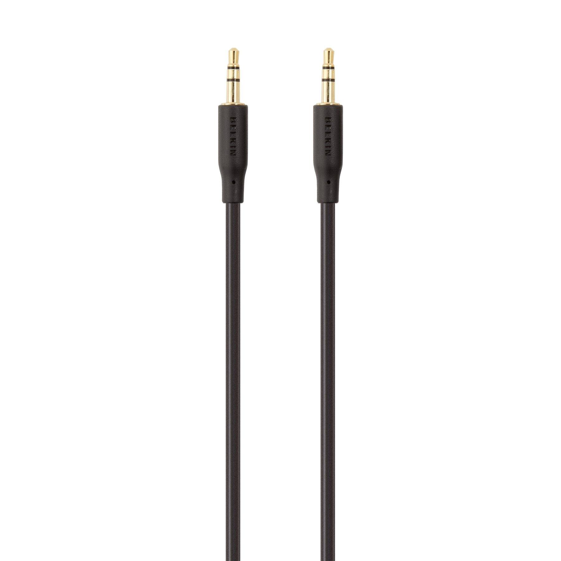 Belkin - Refurbished Excellent - Portable Audio 2m Cable 3.5mm to 3.5mm - Gold Connector