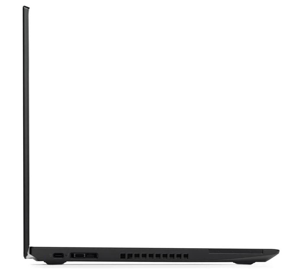Left. Lenovo - ThinkPad T580 Business Laptop PC | Intel Core i7-8th Gen | 8GB RAM | 256GB NVMe | 15.5 FHD Display | Webcam | Wi Fi /BT. - Black.