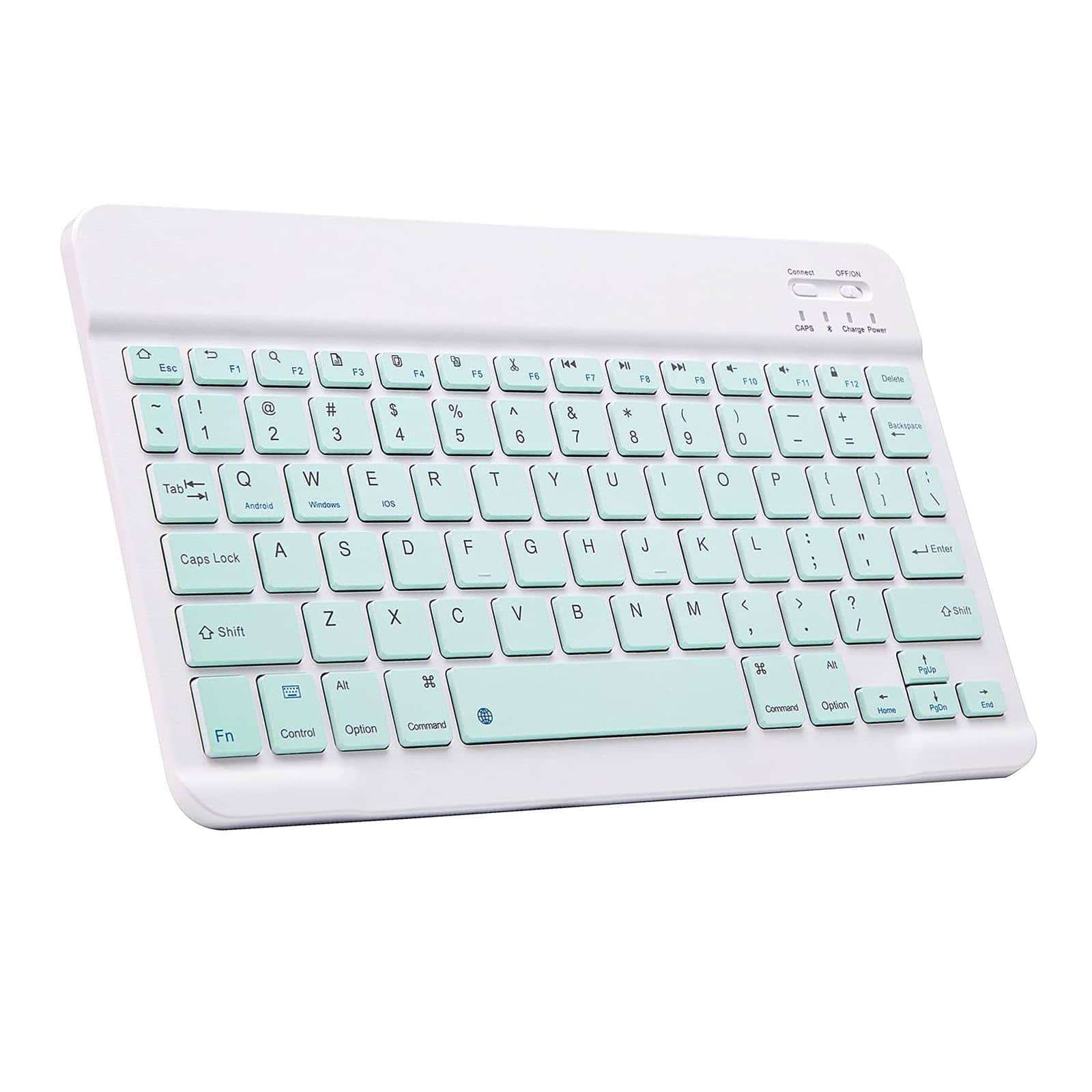 Pacoar Cade - Mini Wireless For Ipad 10th/11 Generation Fire Hd 10/8 Max 11 Tablet Android Phone - 10-inch Slim Portable Rechargeable - 10 inch Green