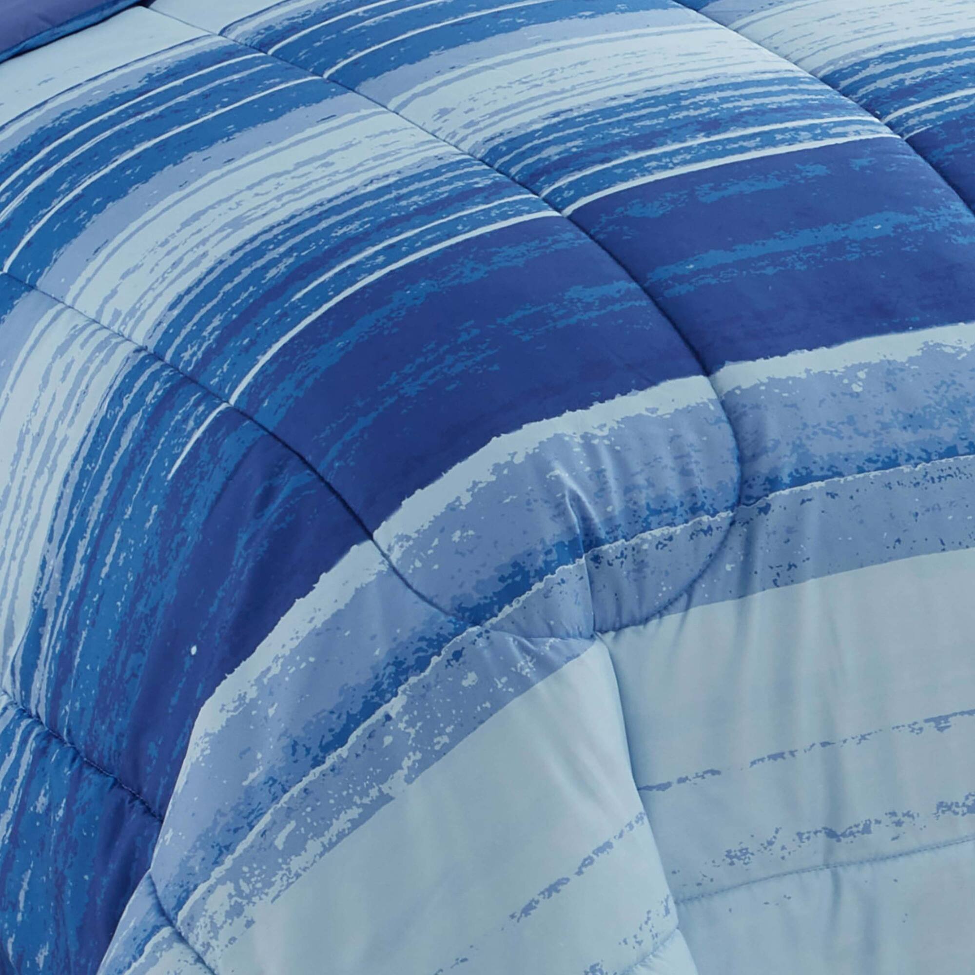 Alt View 1. Sweet Home Collection - 7 Piece Siena Bed in a Bag Printed Comforter & Sheet Set - King - Multicolored.