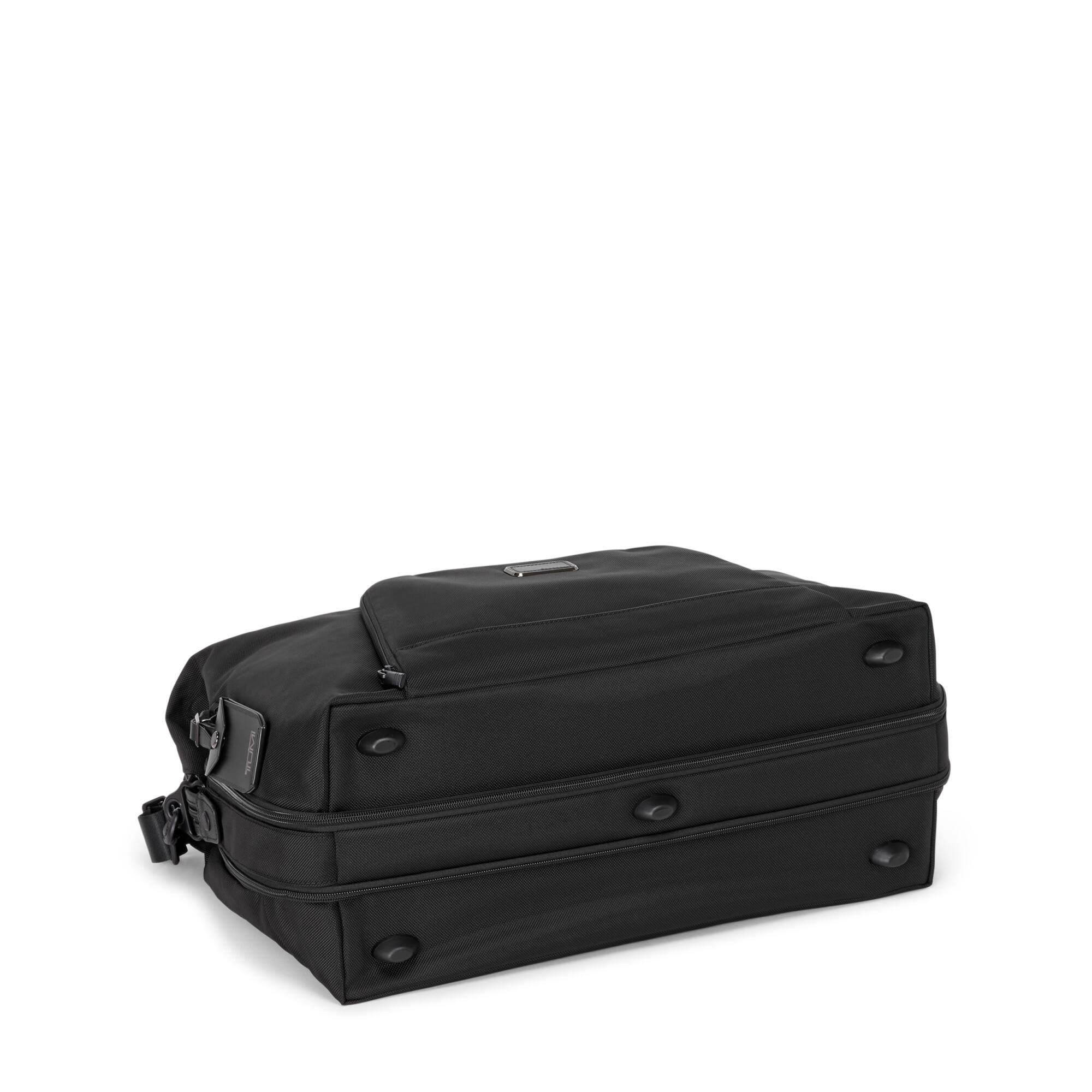 Alt View 1. TUMI - Alpha Double Expansion Duffel Bag - Black.