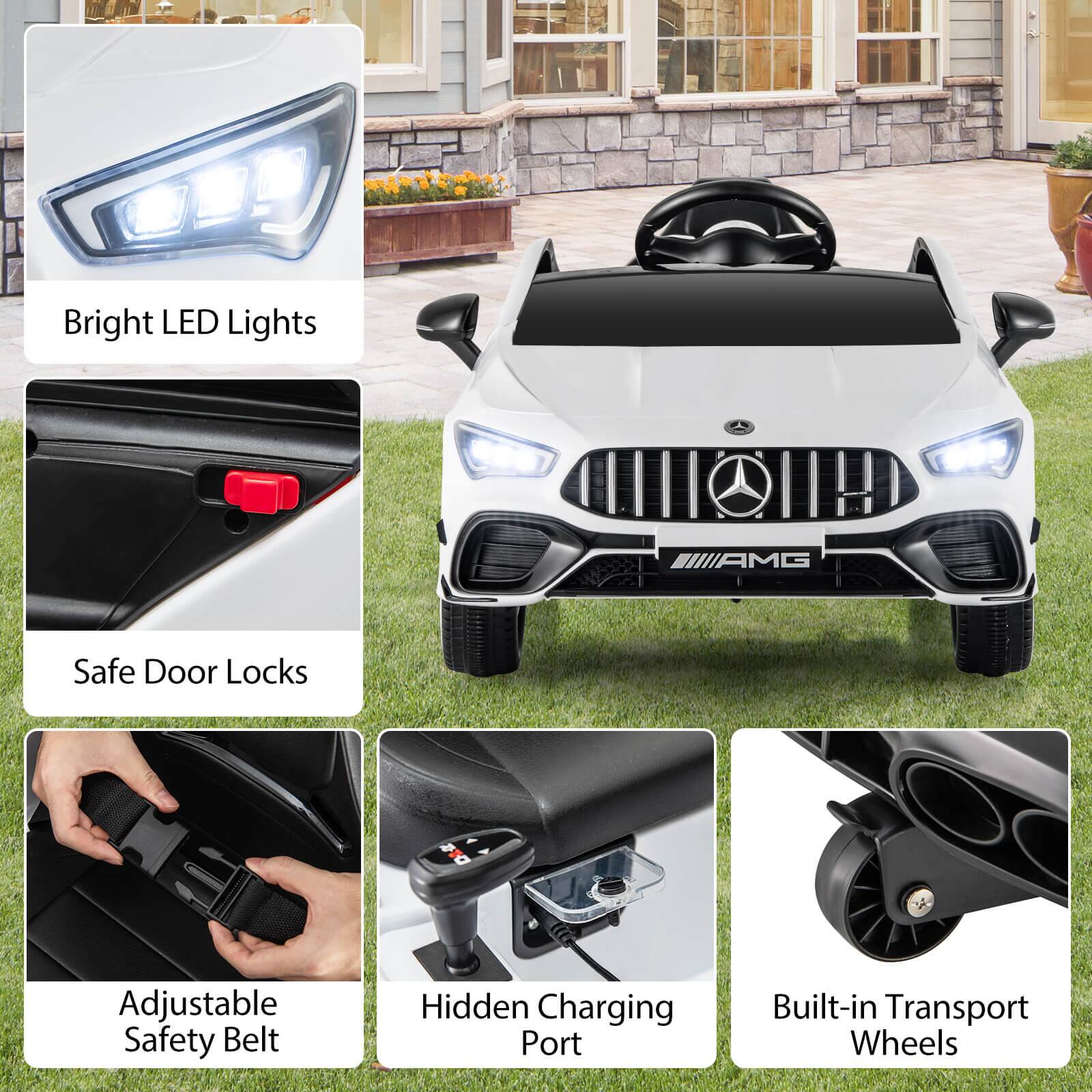 - Bright LED Lights
- Safe Door Locks
- Adjustable Safety Belt
- Hidden Charging Port
- Built-in Transport Wheels