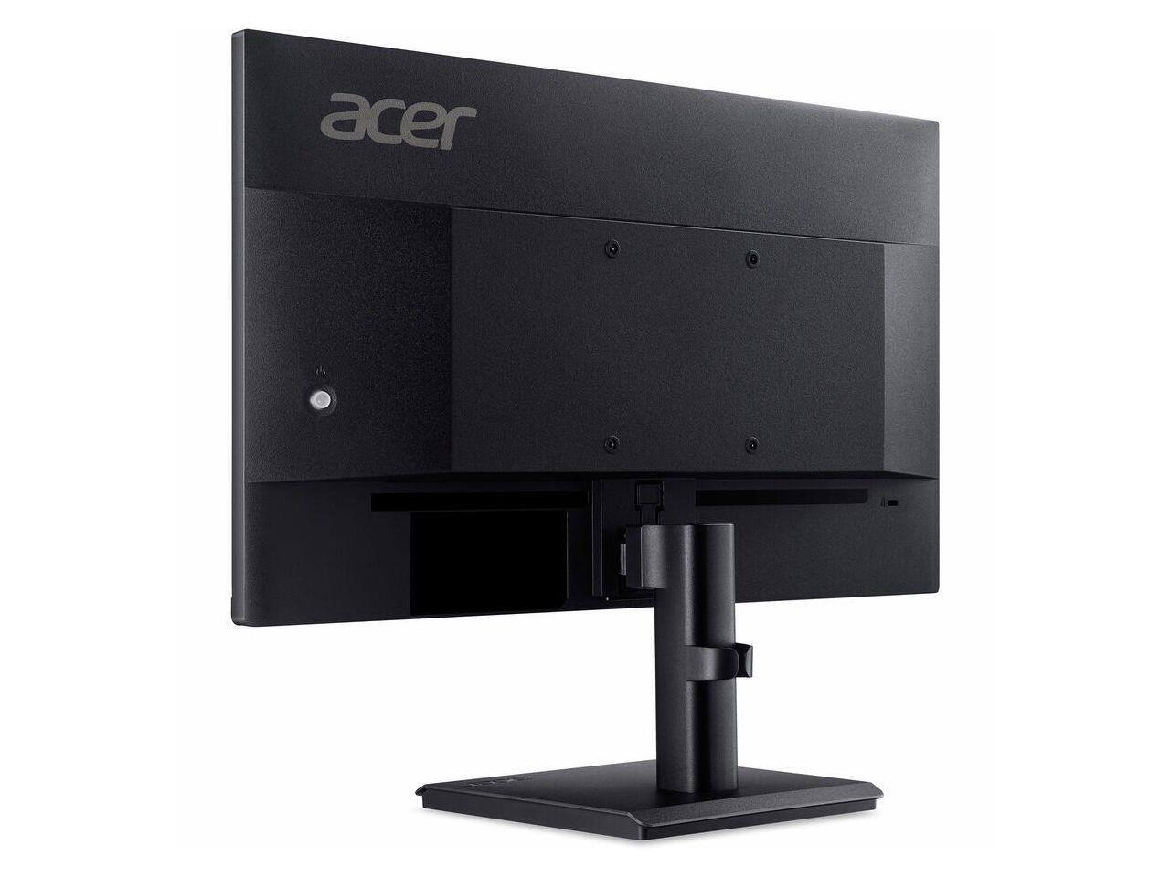 Alt View 3. Acer - Acer Vero V227Q E1 22" Class LCD Monitor 16:9 Black 21.5" Viewable 300 Nit 4 ms Speakers HDMI DisplayPort UMWV7AA101 - Black.