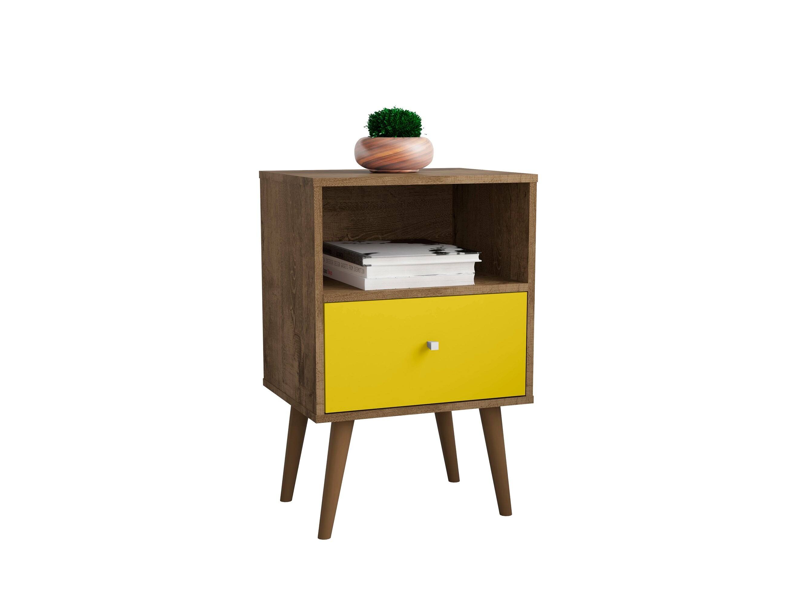 Rustic Brown and Yellow