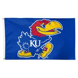 WinCraft - Kansas Jayhawks 3' x 5' Primary Logo Single-Sided Flag - Multicolor