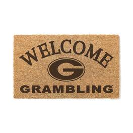 Jardine - Grambling Tigers 18" x 34" Welcome Coir Doomat - Brown