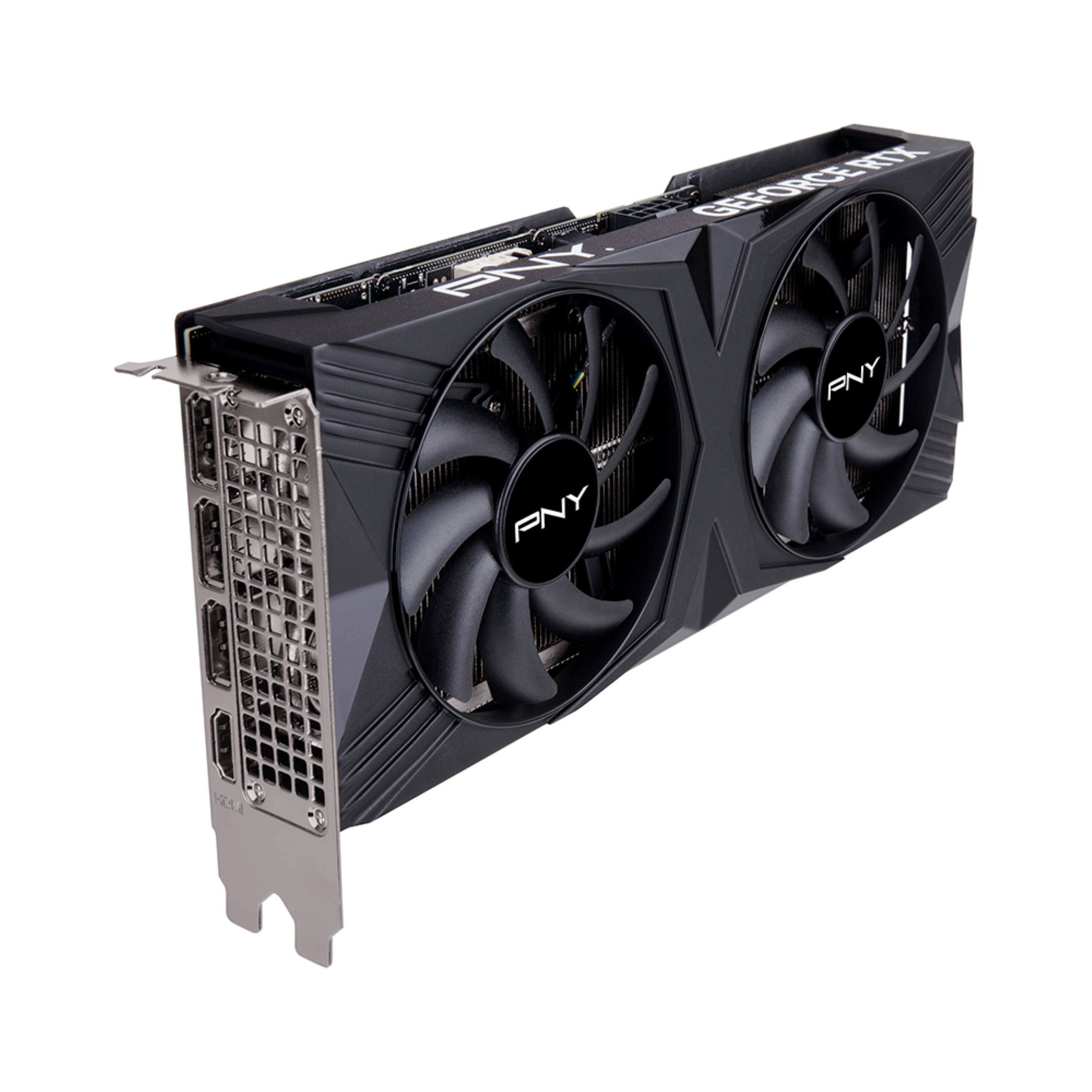 Alt View 11. PNY - NVIDIA GeForce RTX 4060 Ti 8GB GDDR6 PCI Express 4.0 Graphics Card with Dual Fan - Black.