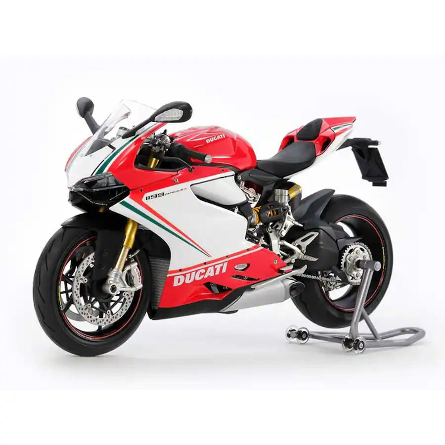 Remote Stand Cycle Model Kit Ducati 1199 Panigale S Motorcycle 1/12 Scale Model by Tamiya ...