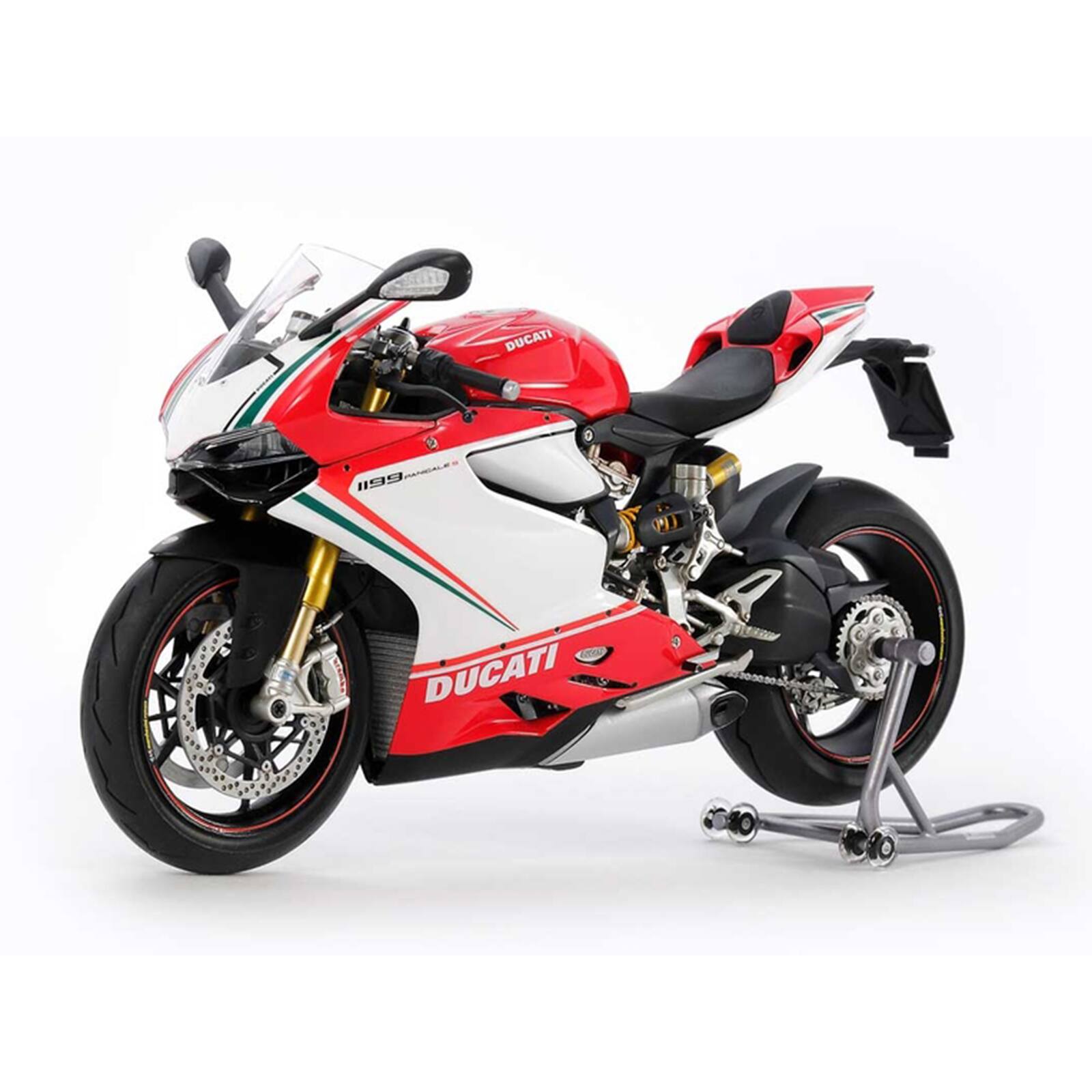Model Kit Ducati 1199 Panigale S Motorcycle 1/12 Scale Model by Tamiya ...
