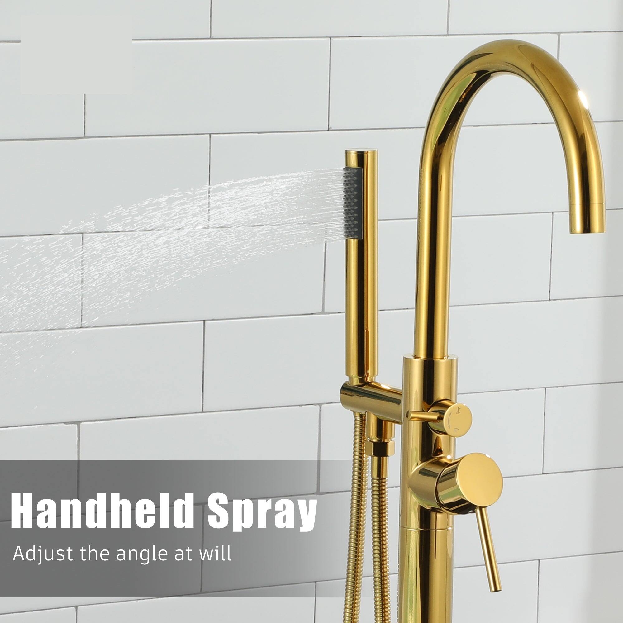 Handheld Spray
Adjust the angle at will