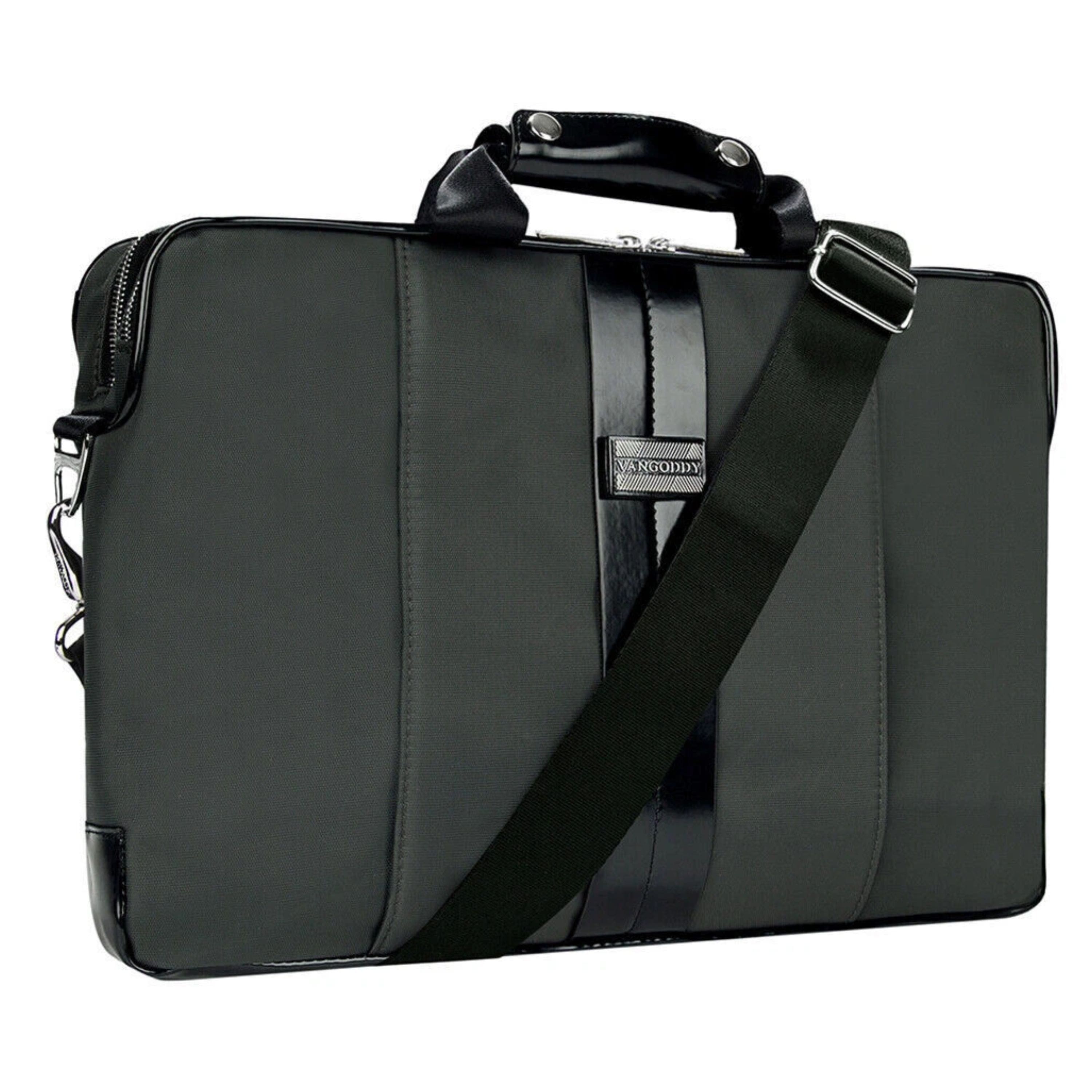 Kitcheniva - Travel Laptop Shoulder Messenger Bag Case For 16" Laptop - Gray/Black