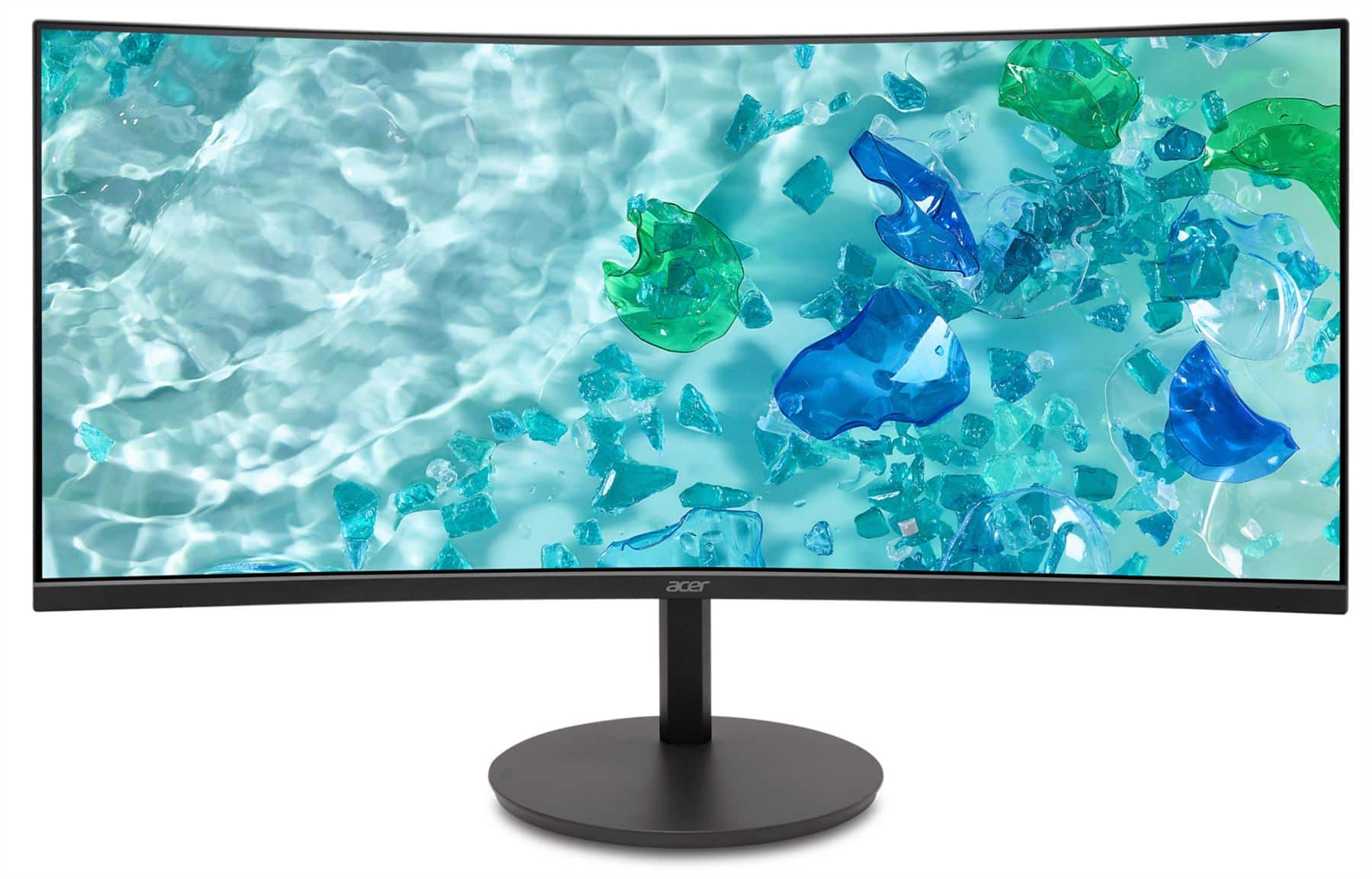 Acer - Vero CB3 34" Monitor 3440 x 1440 350 Nit 100Hz 21:9 1ms VRB CB343CUR - Black