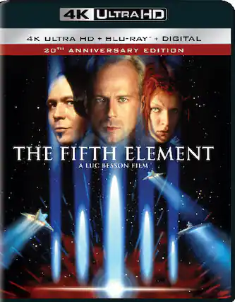 Front. The Fifth Element - 4K Blu-Ray.