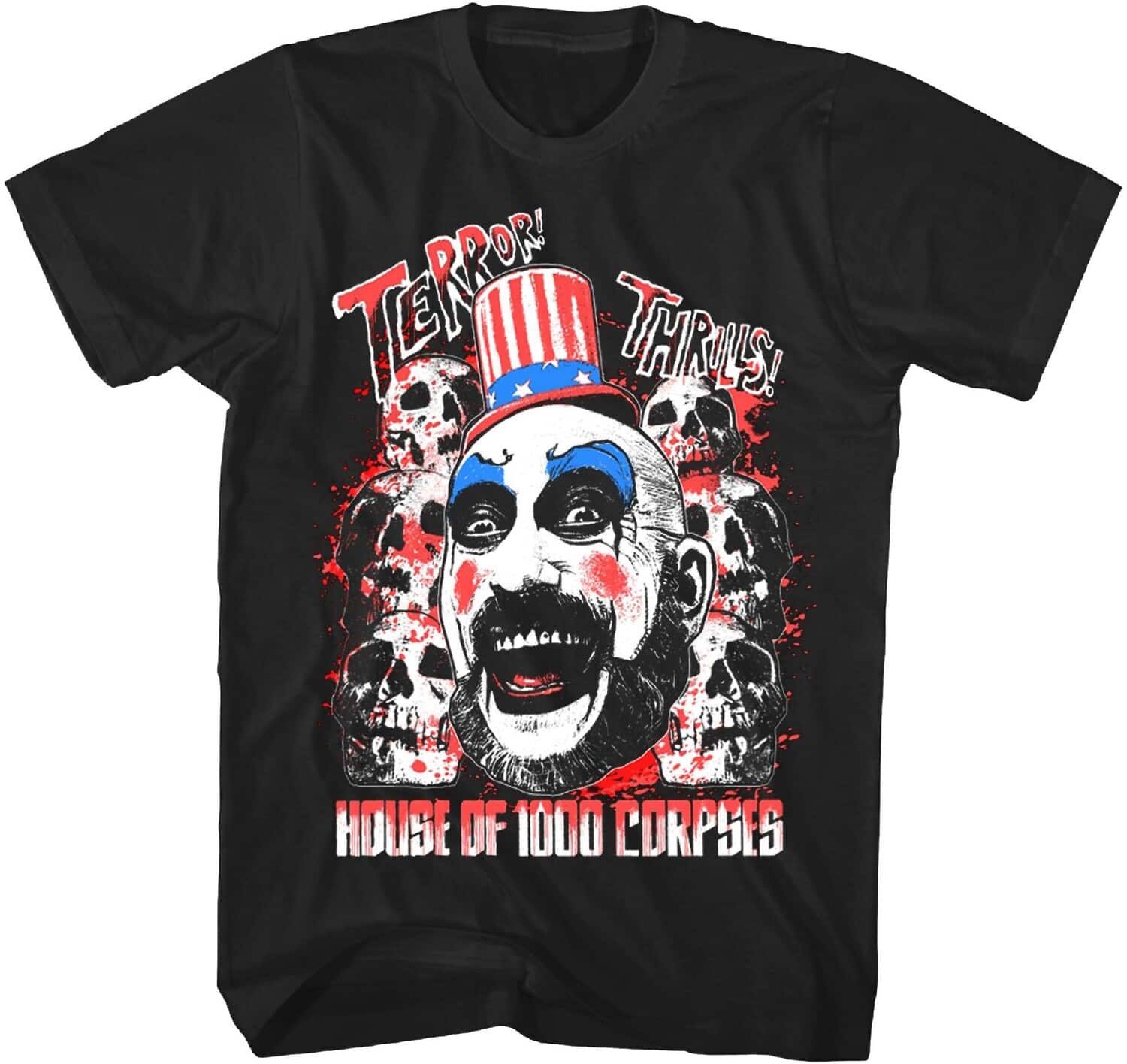 PopMarket - House Of 1000 Corpses - Captain Spaulding T-Shirt - Medium Black TS4409HTCA2 - APPAREL - Multicolor price history on PriceWatchPro