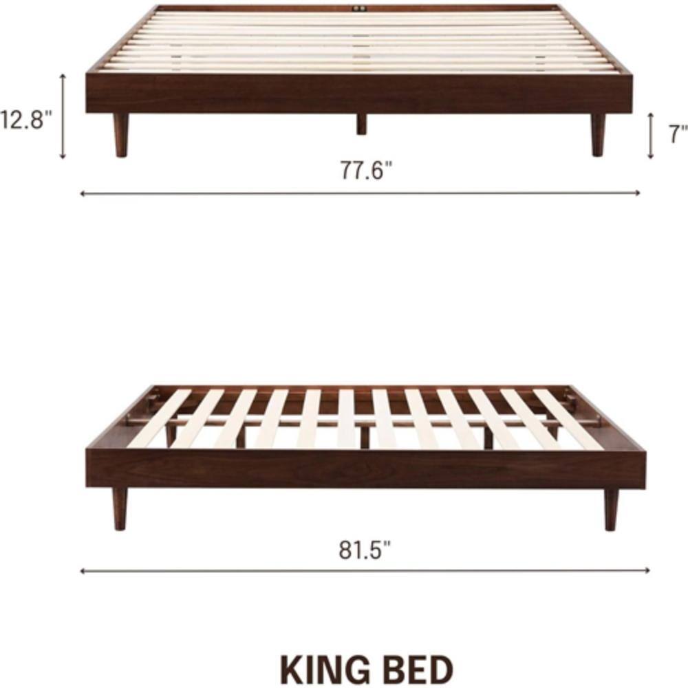 12.8"  
77.6"  
7"  
81.5"  
KING BED