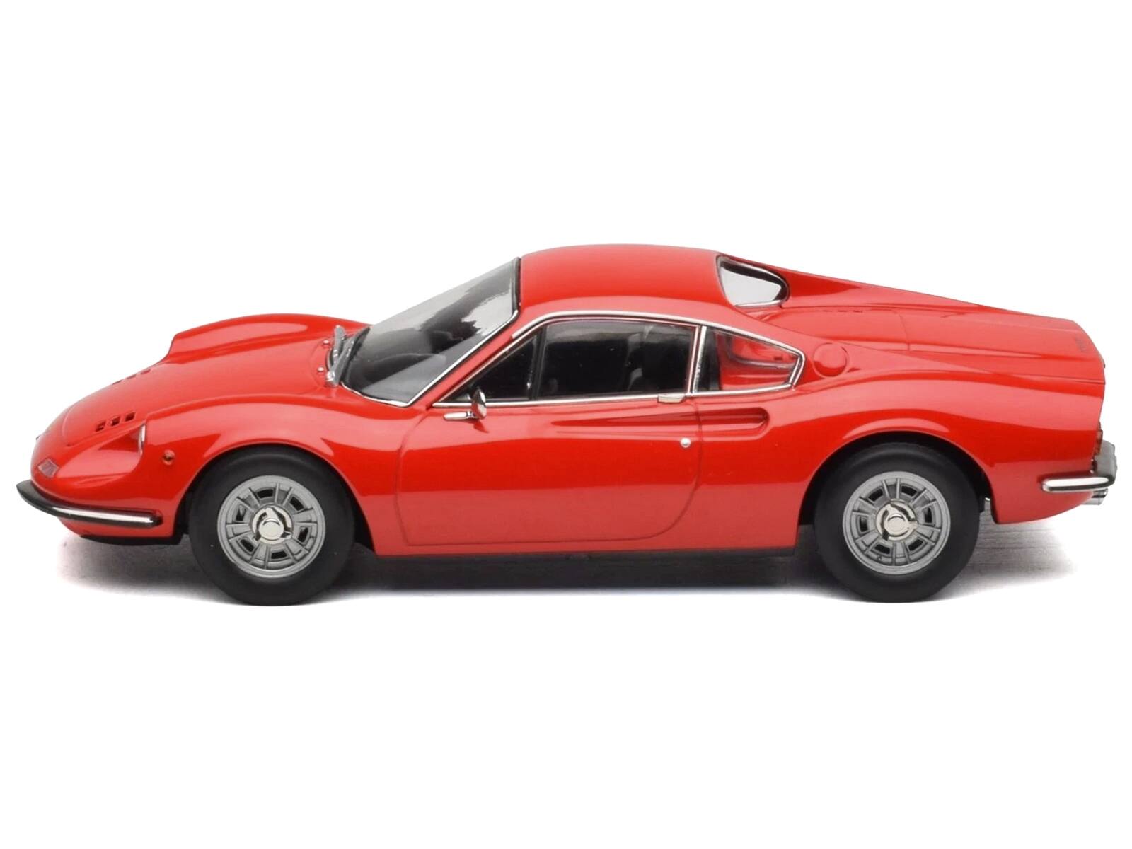 Left. Norev - 1968 Dino 246 GT Red 1/18 Diecast Model Car by Norev - Red.