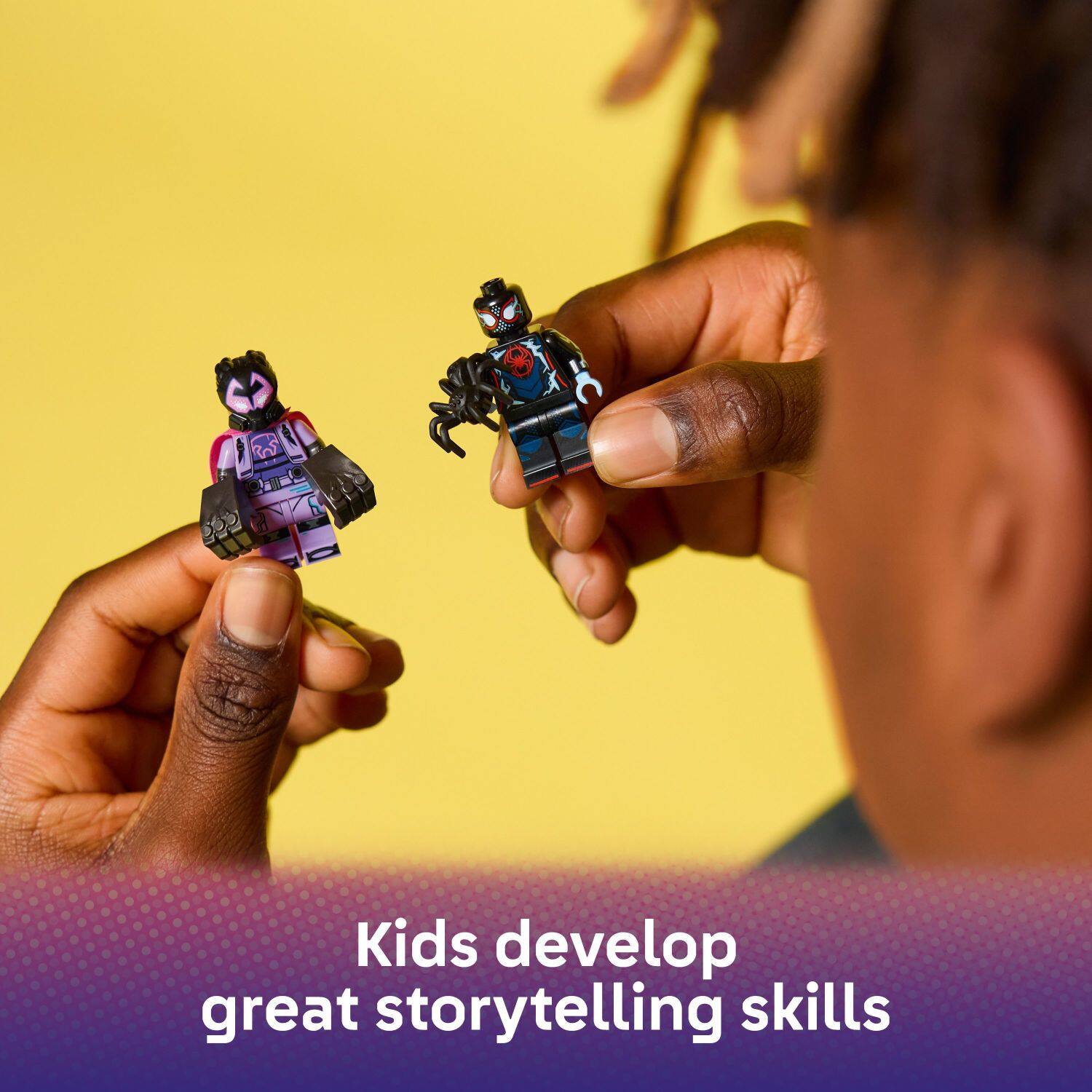 Kids develop great storytelling skills