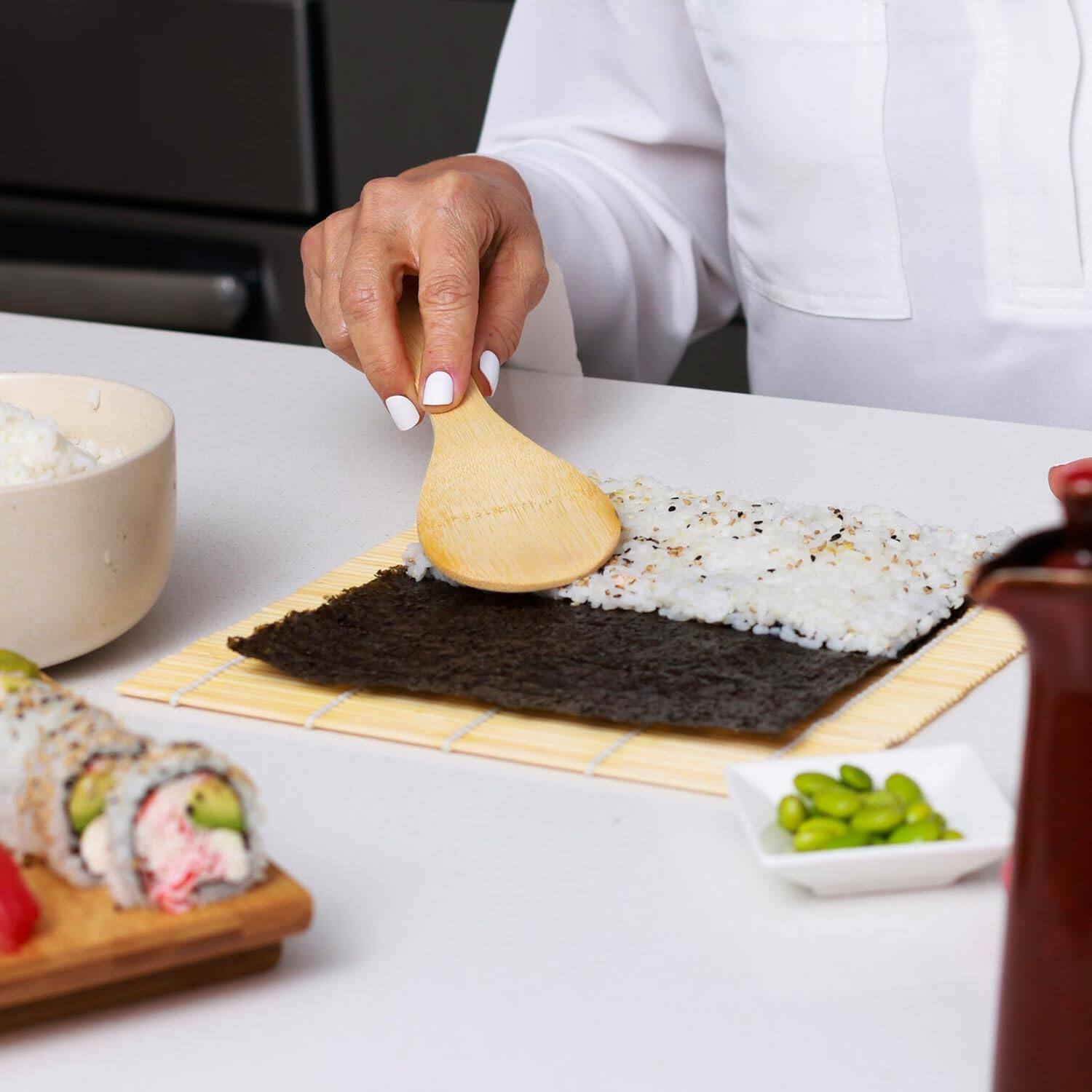 Alt View 4. Joyce Chen - Joyce Chen 2-Piece Sushi Making Kit with Sushi Roller.