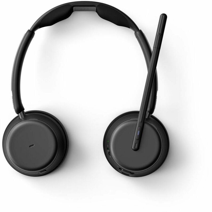 Alt View 2. EPOS - EPOS IMPACT 1000 Headset - Microsoft Teams Certification - Stereo - Wireless - Bluetooth - 98 ft - Over-the-head - Unknown.