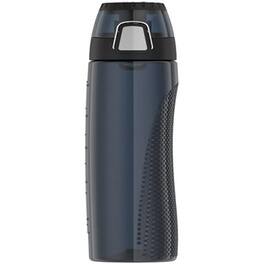 Thermos - 24 oz. Tritan Flip-Cap Water Bottle with Rotating Meter - Charcoal