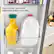 Free up shelf space with adjustable Gallon Door Bins