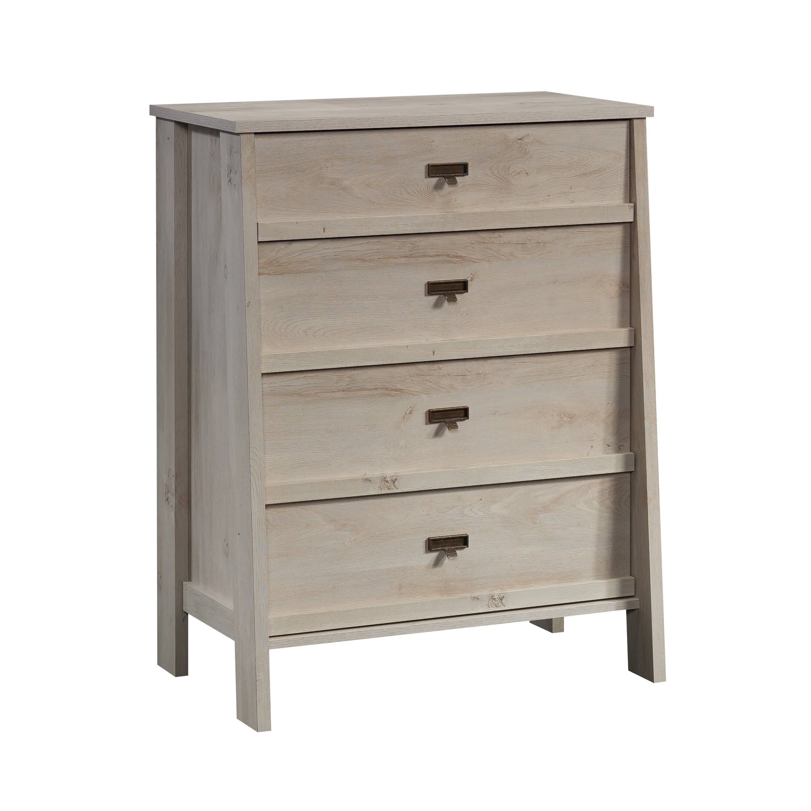 Alt View 1. Forest'nSky - Grey Wood 4 drawer 31.89 in. Wide Chest of Drawers with Sturdy Frame for Living Room - Grey.
