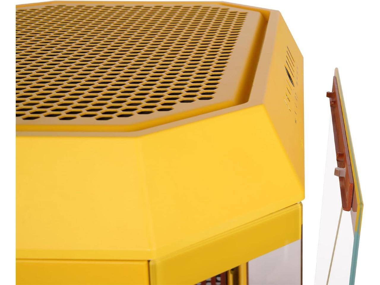 Alt View 4. Thermaltake - Thermaltake Tower 600; 2x140mm Fans; 420mm Rad; 400mm GPU; Hidden Connectors; Rotatable Slots; Butter Caramel - Butter Caramel.