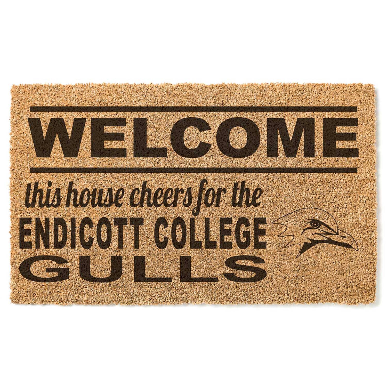 Endicott College 18" x 30" Welcome Doormat