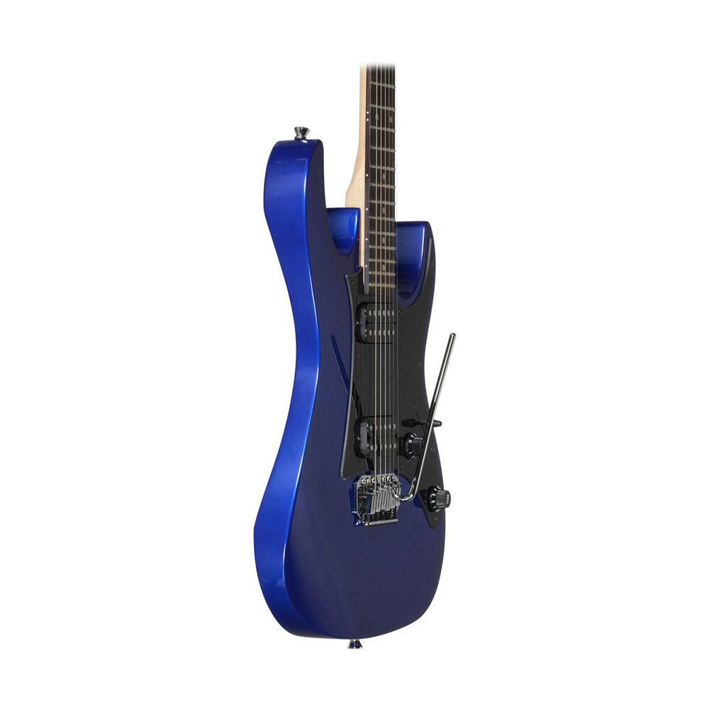 Left. Ibanez - Ibanez 6-String Solid-Body Electric Guitar, Right, Blue - Blue.