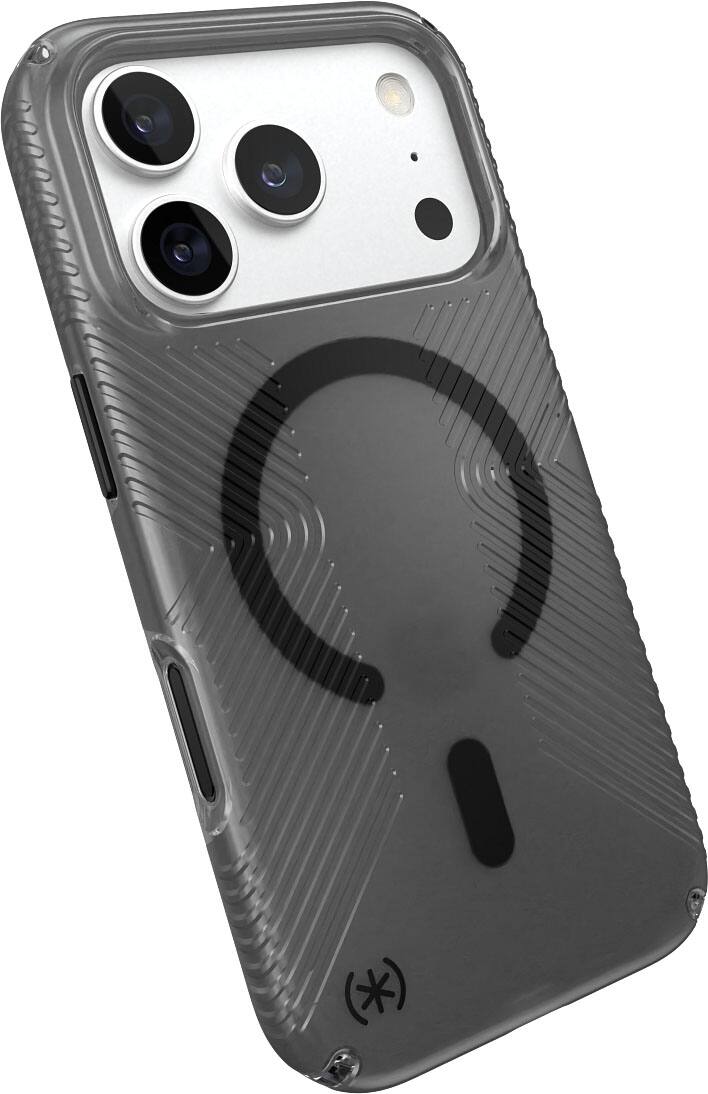 Alt View 1. Speck - Presidio Lux Grip Case for Apple iPhone 18 Pro / iPhone 17 Pro - Obsidian.