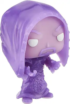 Front. Funko - WWE Funko POP Vinyl Figure | GITD Hooded Undertaker - Purple.