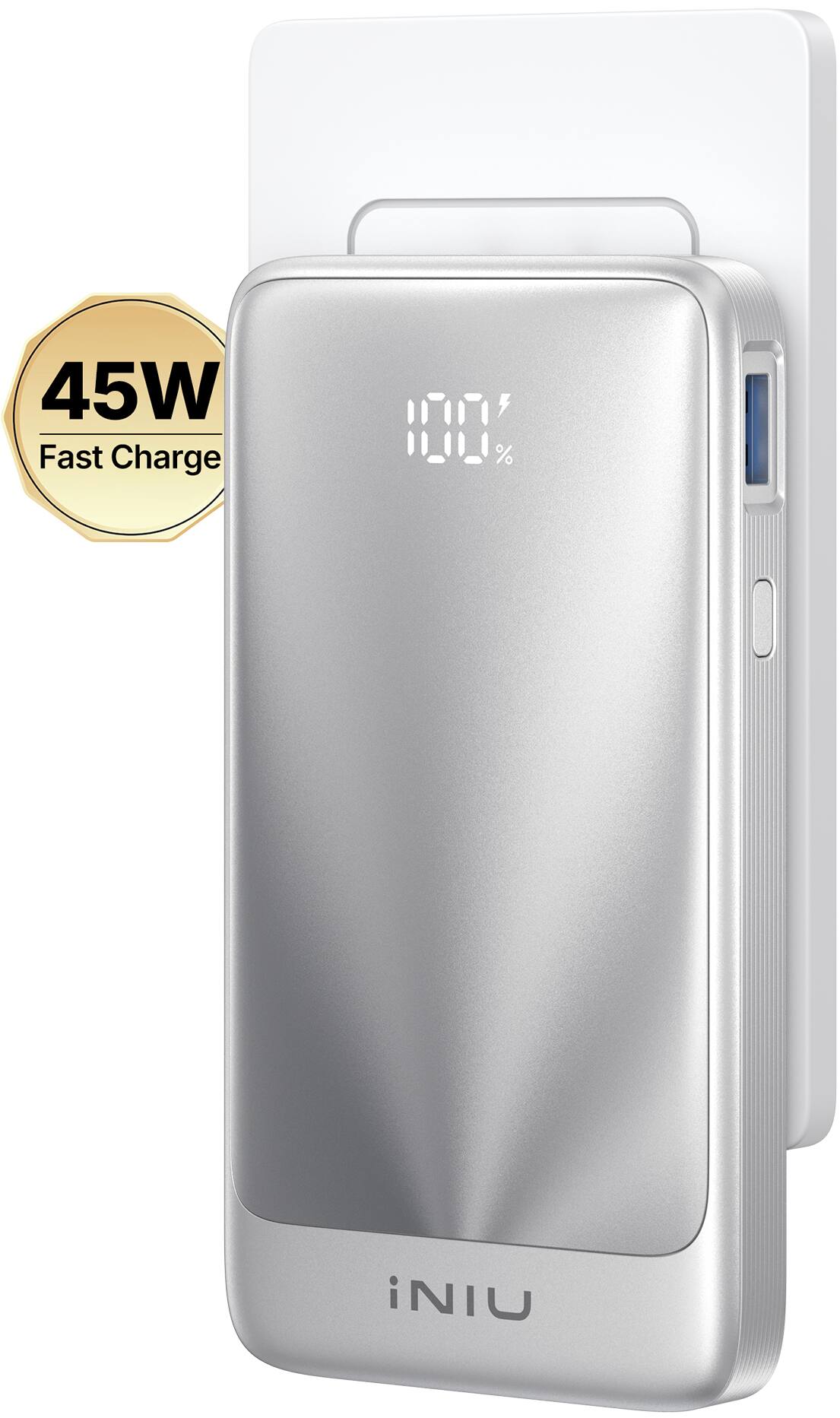 45W Fast Charge  
100%  
iNIU