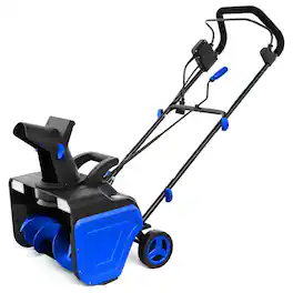 Acekool - 2200 Watt Corded Electric Snow Blower, Electric Snow Thrower with 33000 RPM for Enhanced Visibility - Blue