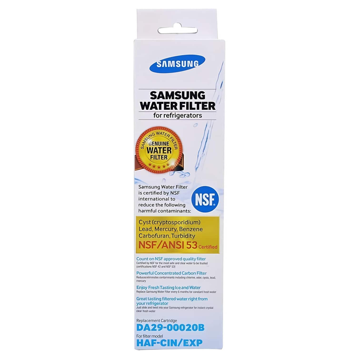 Samsung - DA29-00020B Refrigerator Water Filter HAF-CIN/EXP