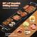 35" x 9" Nonstick Grilling Surface
Entertain 8-10 people
Suitable for Different Foods
- Steak
- Fish
- Potatoes
- Bacon
- Pancakes