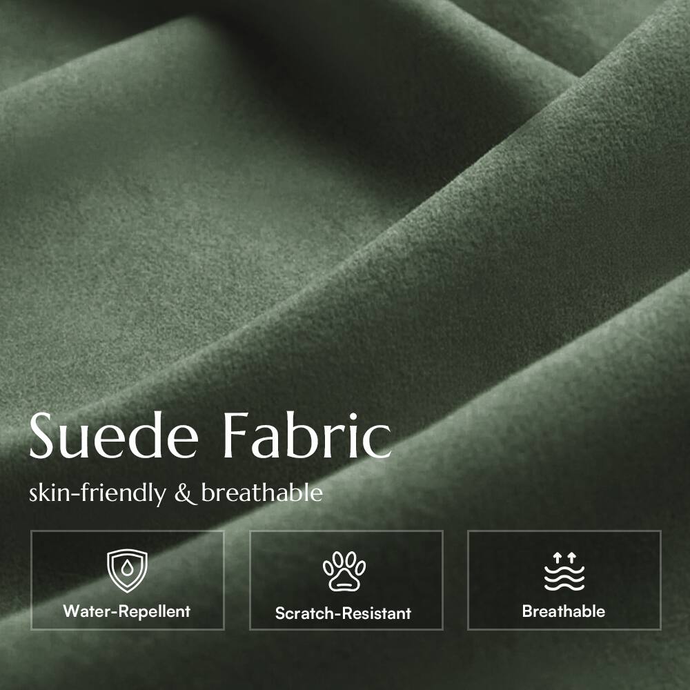 Suede Fabric
skin-friendly & breathable

Water-Repellent
Scratch-Resistant
Breathable