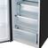 Alt View 8. Forno Appliances - Maderno 13.6 Cu. Ft. Left Swing Upright Convertible Freezer with Antique Brass Handles - Black.