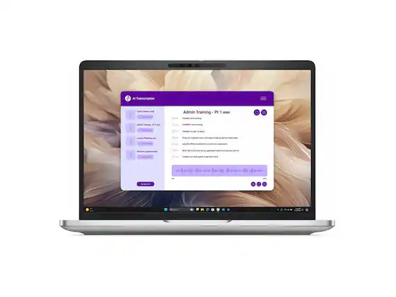 A Transcription: Admin Training - Pt 1.wav
TENER - Admin Training ms ... 1 ARONS - Tonsorted - TRAMER .. - Planming - mantaura spdate mgr.
AI Transcription
Admin Training - Pt 1.wav
TRANER: Good morning.
AUDIENCE: Good morning.
TRANER: Alright, today we're going to cover five key areas to help you get your team set up using the different applications we use in our organization.
What likes to be to have all my applications linked to my browser task bar. It makes it so much quicker to get from A to B.