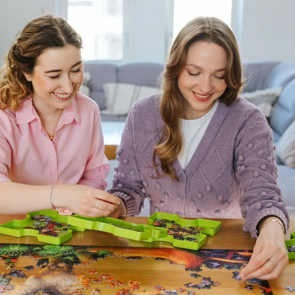 Alt View 3. Trefl - Trefl DreamScapes - Wild Ride 1000 Piece Puzzle.