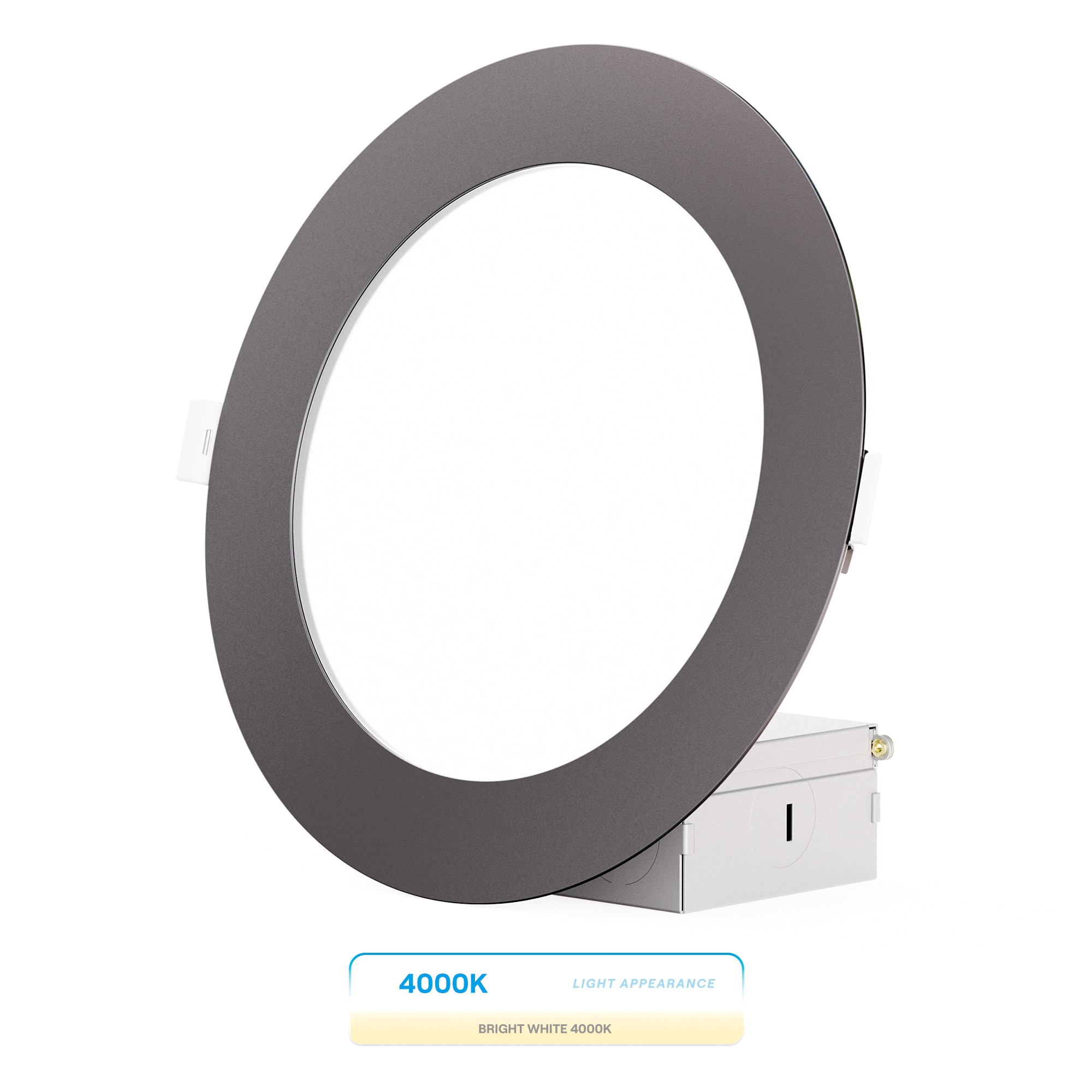 Infibrite - 6 In. Ultra-Thin Recessed LED Downlight 12W 1050LM Adjustable white Wet Rated, Triac Dimmable Trim 12-Pa - Black price history on PriceWatchPro